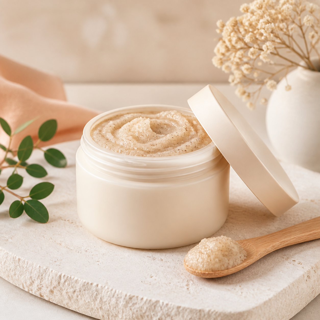 Detalle de producto de cuidado facial